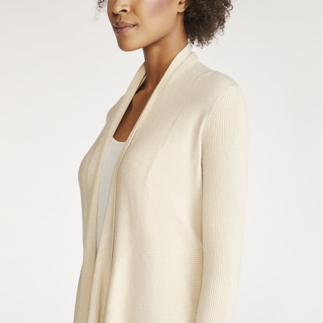 oatmeal heather cardigan