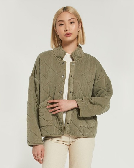 z supply maya quilted jacket