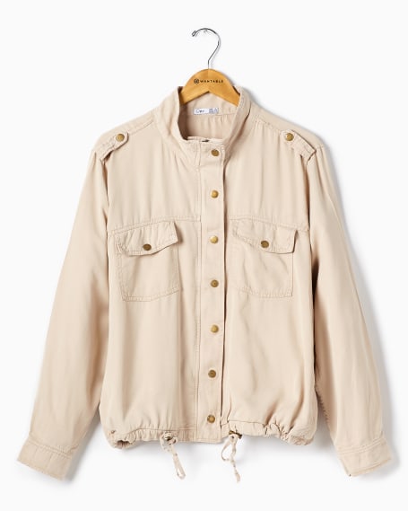 LS Cargo Jacket in Light Stone Wash 