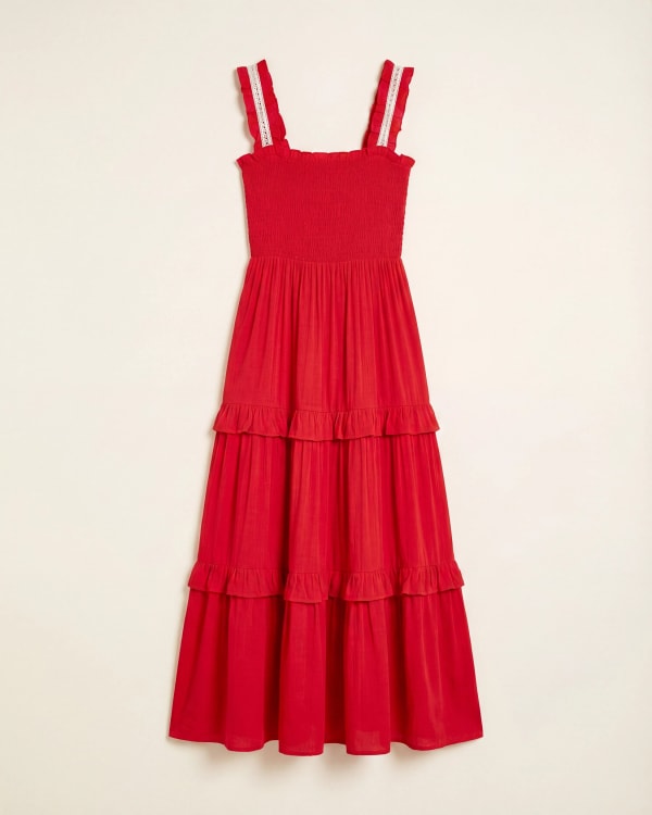 トップス VIVIANO Gathered Tulle Foodie Red ユ*読様 VIVIANO × JURK Cropped Tulle Sweats 【公式通販】