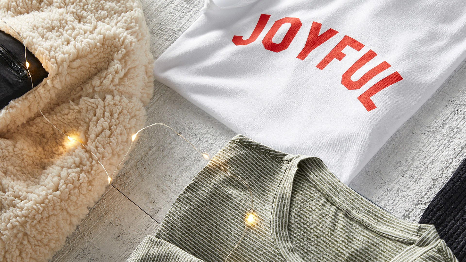 This Edit is packed with trending holiday styles from sequin statement pieces to festive graphic tees.