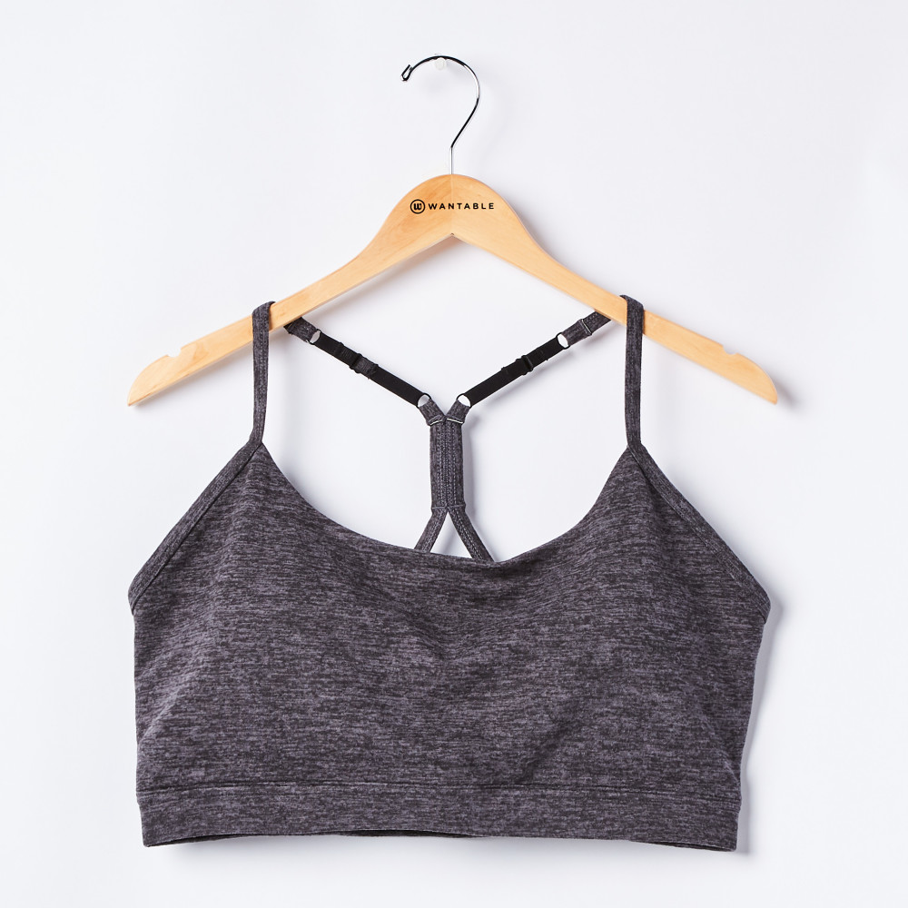 Key Bra in Heather Charcoal | Wantable