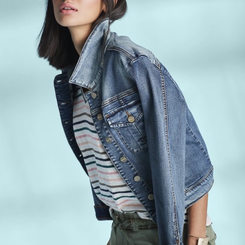 jean jacket summer outfit