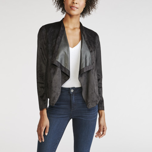 winter wardrobe: draped jacket